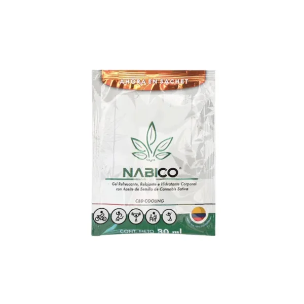 Sachet Nabico Gel – Relajación y frescura en cada aplicación I VERBIOV