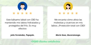 Testimonio verbiov - Labial de CBD