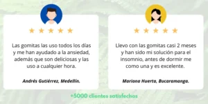 Testimonio verbiov - Gomitas de CBD