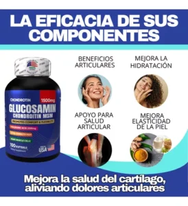 Glucosamina Americana Verbiov - Componentes