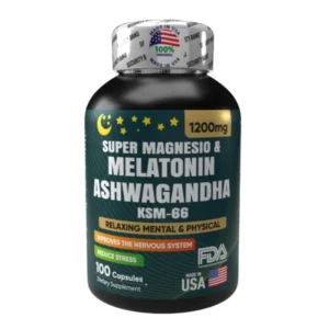 Super Magnesio & Melatonina + Ashwadgandha Ksm-66 I verbiov
